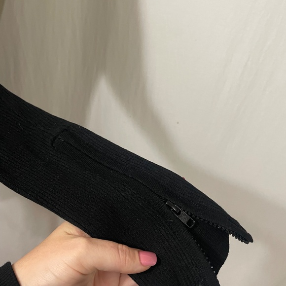 Fashionova Ribbed Zip up Jacket - Picture 5 of 7